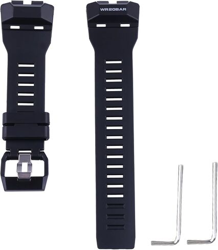 Men's Resin Watch Strap Accessories Buckle Compatible with Casio g shock GBD-100SM GBD-100 gbd-100 Outdoor Sports Waterproof rubber Watch band Wristband Bracelet for women in Saudi Arabia