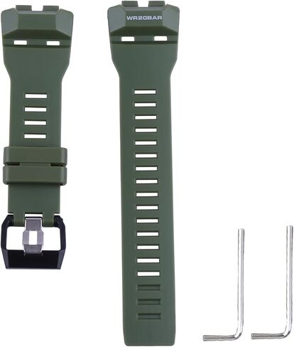 Men's Resin Watch Strap Accessories Buckle Compatible with Casio g shock GBD-100SM GBD-100 gbd-100 Outdoor Sports Waterproof rubber Watch band Wristband Bracelet for women in Saudi Arabia