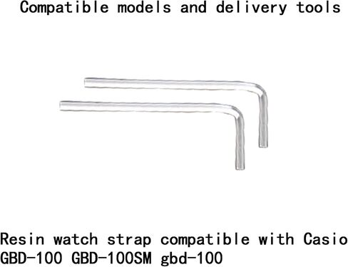 Men's Resin Watch Strap Accessories Buckle Compatible with Casio g shock GBD-100SM GBD-100 gbd-100 Outdoor Sports Waterproof rubber Watch band Wristband Bracelet for women in Saudi Arabia