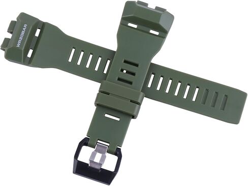 Men's Resin Watch Strap Accessories Buckle Compatible with Casio g shock GBD-100SM GBD-100 gbd-100 Outdoor Sports Waterproof rubber Watch band Wristband Bracelet for women in Saudi Arabia