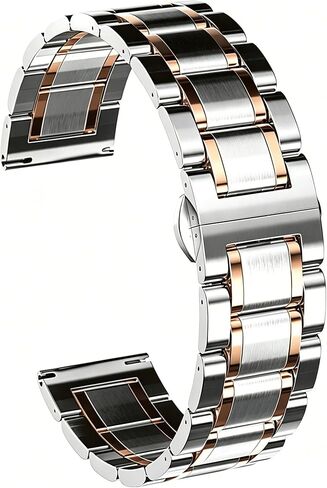 Fit for Casio MDV106 MTP-VD01 Watch Bands for Men, 22mm Solid 316L Stainless Steel Replacement Strap Wristbands for Casio AMW-320 AMW-330 AD-520 MD-705 in Saudi Arabia