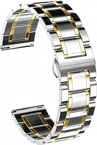 Fit for Casio MDV106 MTP-VD01 Watch Bands for Men, 22mm Solid 316L Stainless Steel Replacement Strap Wristbands for Casio AMW-320 AMW-330 AD-520 MD-705 in Saudi Arabia