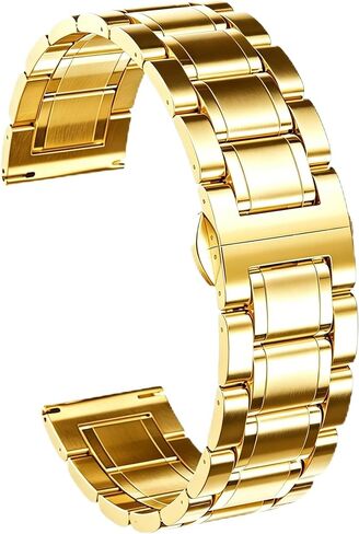 Fit for Casio MDV106 MTP-VD01 Watch Bands for Men, 22mm Solid 316L Stainless Steel Replacement Strap Wristbands for Casio AMW-320 AMW-330 AD-520 MD-705 in Saudi Arabia