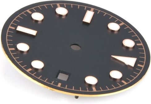 30.5mm Steel Green Luminous Watch Dial Plate for ETA 2824 2836 Movement Replacement in Saudi Arabia