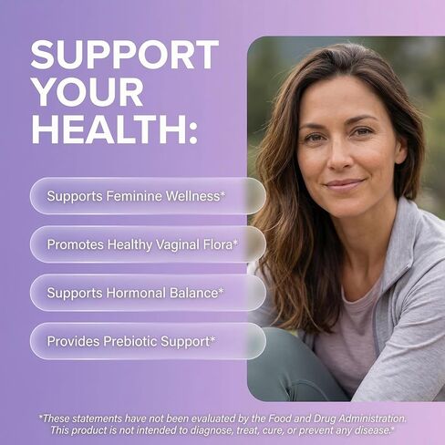 Liquid Probiotics for Women Drops with Chasteberry, Black Cohosh, Prebiotics, Digestive Enzymes, Evening Primrose Oil, Wild Yam, Cranberry Dmannose and Iron Vitamin D3 K2 Clean Nutra Bella Biotics in Kuwait