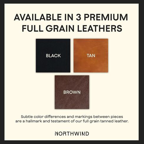 Northwind Magnetic Money Clip – Handmade in USA Full Grain Leather Slim Wallet for Men, Minimalist Front Pocket Wallet, Mens Leather Wallet, Great Gift for Dad, Husband, Father’s Day, Birthday (Tan) in Saudi Arabia