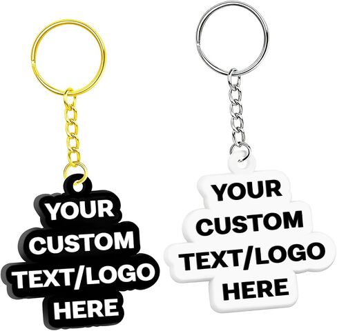 Custom Rubber PVC Keychains Bulk, Personalized Logo or Text Key Tags in Any Shape, Ideal for Corporate Branding in Saudi Arabia