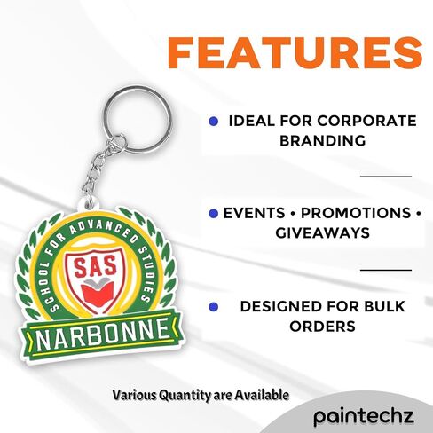 Custom Rubber PVC Keychains Bulk, Personalized Logo or Text Key Tags in Any Shape, Ideal for Corporate Branding in Saudi Arabia