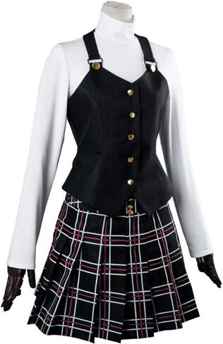 Anime Womens Coat Tshirt SKirt Uniform Cosplay Costume Suit Sailor Dress Outfit in Kuwait