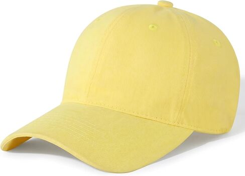 Unisex Adult Baseball Cap, Adjustable Cotton Classic Dad Hat, Ideal for Golf, Running & Daily Outdoor Wear in Kuwait