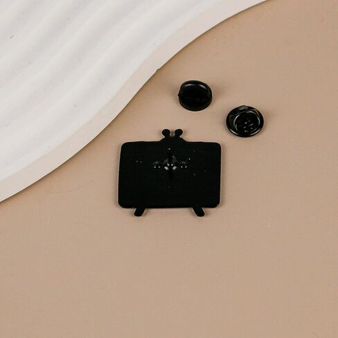 Vintage Horror Haunted Ghost TV Enamel Pin For Nostalgic Horror Fans, Spooky Retro TV Pin Brooch, Gothic Creepy Ghost Television Brooch Badge, Spooky Nostalgia Lapel Badges, Halloween Spooky Gift, Dark Aesthetic Jewelry Accessory in Kuwait