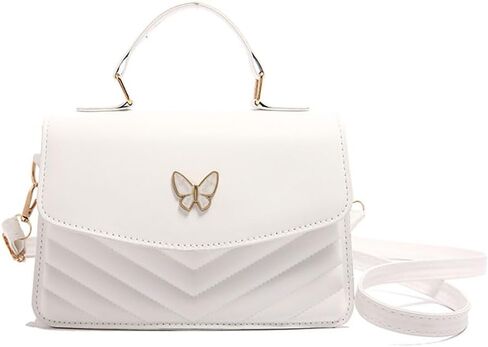 Leather Crossbody Bag For Women Trendy Simple Small Shoulder Elegant Handbag Tote Hobo Bag For Work Travel Dating in Kuwait