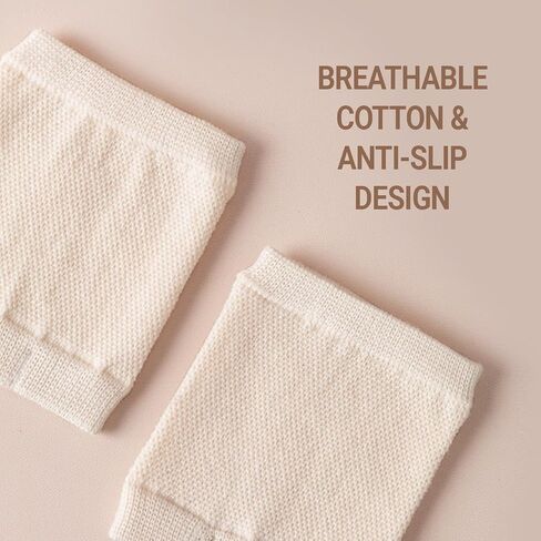 Women's Open Split Toe Cotton Liner Socks – Breathable No Show Toppers for Mules Sandals Open Toe Shoes 4 Pairs in Saudi Arabia