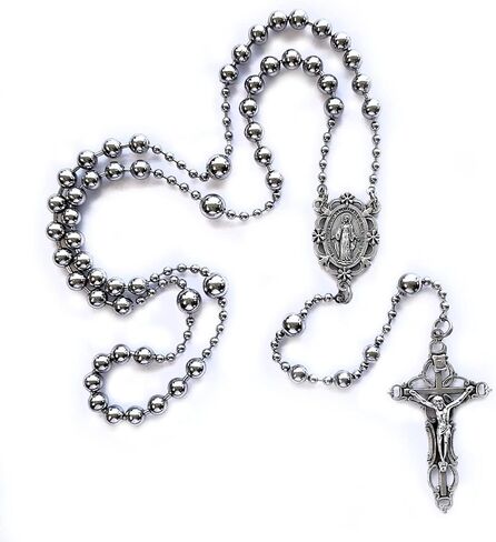 Rugged Rosaries® Floral WWI Battle Beads Rosary - Handmade in Texas - Strong Military Style in Saudi Arabia
