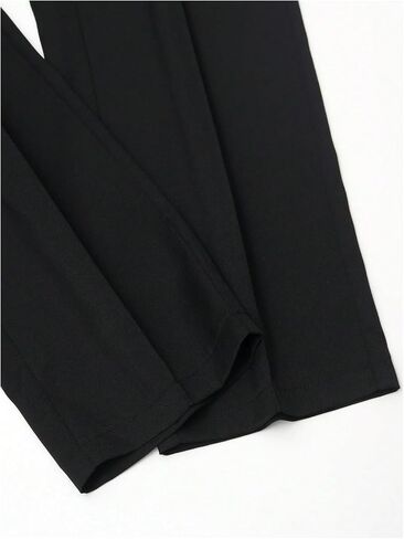 Women's Business Casual Dress Pants High Waisted Metal Suit Pants Work Office Long Trousers in Kuwait