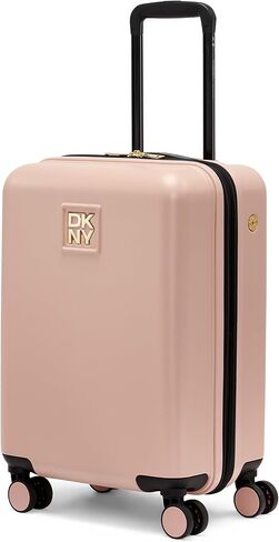 DKNY Amazon Exclusive On the Go 21" Hardshell Lightweight Expandable Carry-On Luggage with Spinner Wheels,Blush in Kuwait
