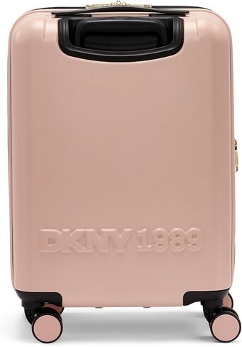 DKNY Amazon Exclusive On the Go 21" Hardshell Lightweight Expandable Carry-On Luggage with Spinner Wheels,Blush in Kuwait