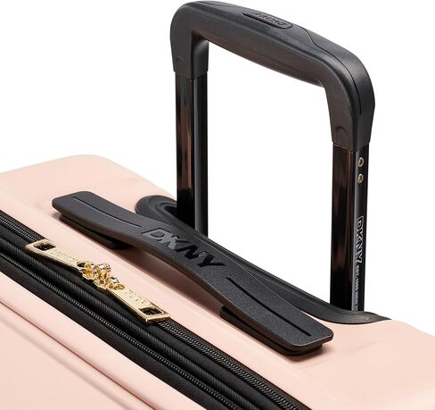 DKNY Amazon Exclusive On the Go 21" Hardshell Lightweight Expandable Carry-On Luggage with Spinner Wheels,Blush in Kuwait