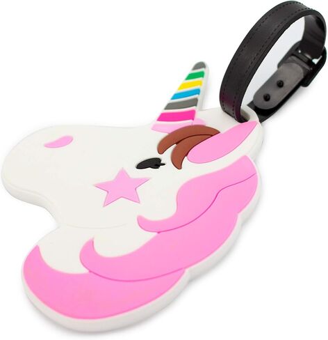 Miami CarryOn Novelty Collection Luggage ID Tags (2-Piece) (Unicorn) in Saudi Arabia