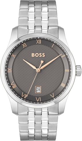 BOSS Principle Men's Quartz Basic Calendar Watch, 41mm in Kuwait
