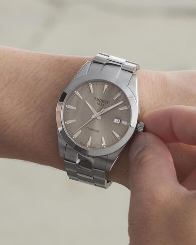 Tissot Dress Watch (Model: T1274104408100), Grey in Kuwait