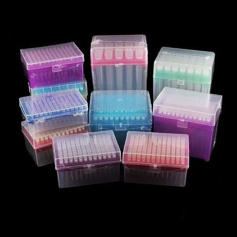 Laboratory Filter Barrier Head, Universal Distributor Filter Head 10ul/200ul/1000ul/5000ul/10ml Plastic Pipette Head Rack Package 96/PK(10ml 15pcs) in Kuwait