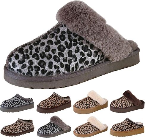 Platform slippers boots for Women Fur Fleece Lined Mini trend Short Ankle boots in Saudi Arabia