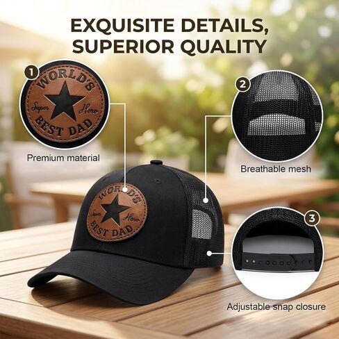 Dad Hats, 2 Pcs Set Baseball Caps for Men, with Keychain, Outdoor Sports Protection, Casual Daily Wear, Special Occasion Celebrations Black in Saudi Arabia