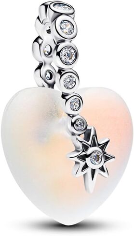 S925 Sterling Silver Charms, Tulip Family Tree Heart Love Charm Fit Women Bracelet & Necklaces DIY Jewelry Gifts Mother's Day in Saudi Arabia