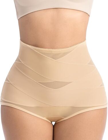 Women Tummy Control Shapewear Panties, High Waisted Body Shapewear Brief Boxers Pantie Girdle Wedding Daily in Kuwait