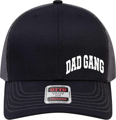 قبعة Dad Gang Collegiate ذات 6 ألواح شبكية خلفية in Kuwait