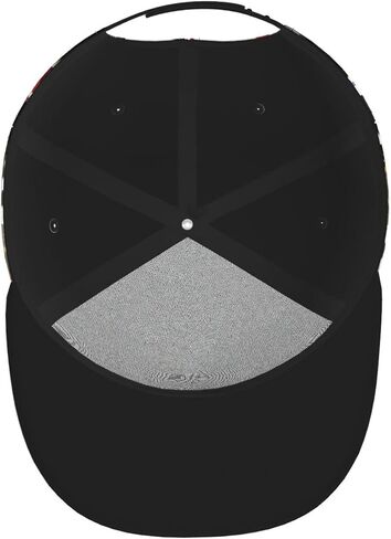 Gothic Rose Blood Skull Baseball Cap - Lightweight Snapback Hat for Running Traveling Outdoor Activities in Kuwait