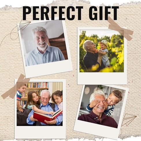 قبعة مطرزة من Papaw Gifts، هدايا الجد المضحكة للرجال، ملحقات هدايا قبعة قابلة للتعديل لأعياد الميلاد والكريسماس باللون الرمادي in Kuwait