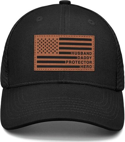 Best Dad Ever Hats American Flag Hat for Dad Husband in Saudi Arabia