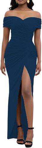 LightlyKiss Women's Bodycon Wedding Guest Dress Formal Cocktail Party Evening Gown in Saudi Arabia
