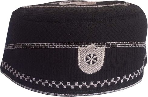 Kufi Men's Unisex Muslim Men Prayer Cap Ramadaan Caps Eid Kufis Handmade Namaz Hat Beanie in Saudi Arabia