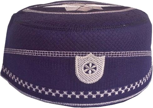 Kufi Men's Unisex Muslim Men Prayer Cap Ramadaan Caps Eid Kufis Handmade Namaz Hat Beanie in Saudi Arabia