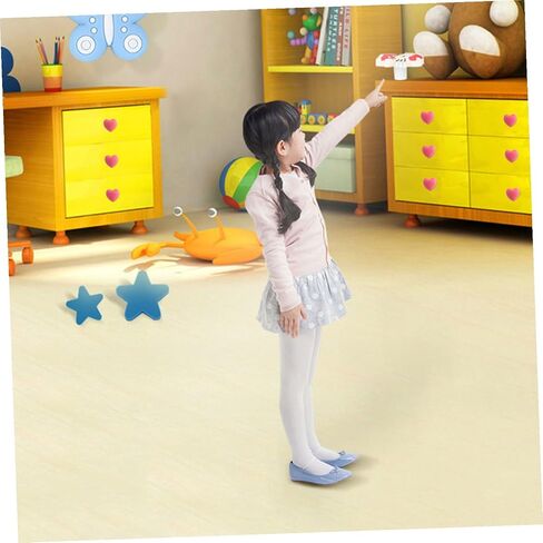 Sewroro 4pcs Pink Heart Shaped Cabinet Handles Cute Cartoon Drawer Pulls Soft Silicone Wardrobe Hardware for ’ Room Furniture Decor in Kuwait