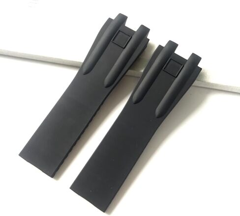 Silicone Rubber Watch Band Strap Replacement for Ulysse Nardin El Toro Executive Dual Time Watch- 26x9mm Ulysse Nardin Watch Band Strap in Saudi Arabia