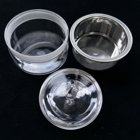 Watch Cleaning Kit with Glass Container, Stainless Steel Strainer | Professional Watch Oil Washing Jar, Watch Repair Tools & Kits in Saudi Arabia