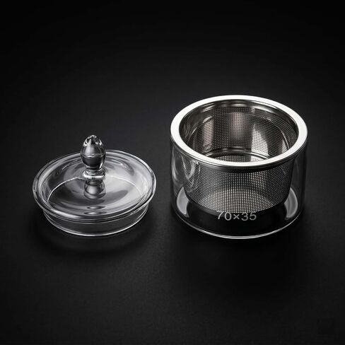 Watch Cleaning Kit with Glass Container, Stainless Steel Strainer | Professional Watch Oil Washing Jar, Watch Repair Tools & Kits in Saudi Arabia
