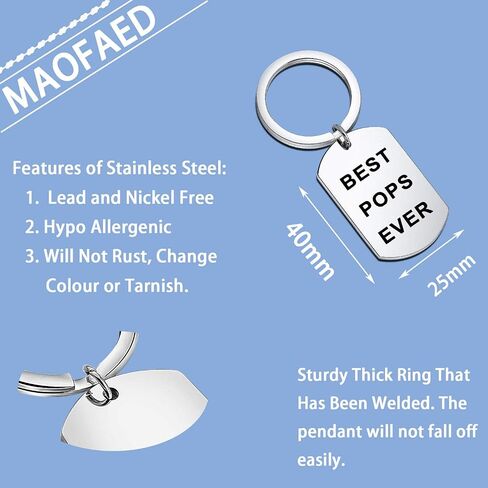 MAOFAED هدية الجد هدية عيد الأب أفضل هدية من الملوثات العضوية الثابتة على الإطلاق للرجال من حفيدة حفيد هدية عيد ميلاد للجد (أفضل الملوثات العضوية الثابتة على الإطلاق) in Kuwait