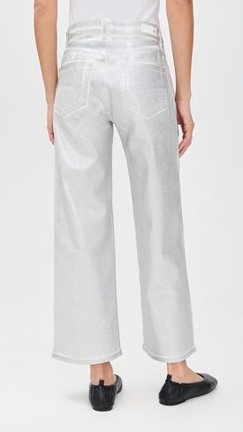 ALMOSTGOLF AG Women's Saige Wide Leg Crop Jeans in Saudi Arabia