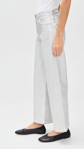 ALMOSTGOLF AG Women's Saige Wide Leg Crop Jeans in Saudi Arabia