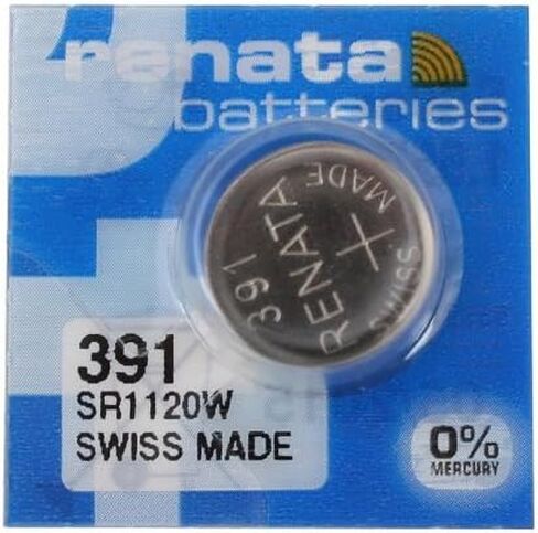Renata 391 Watch Battery 1.55V Sr1120W in Kuwait