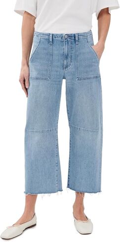 LE JEAN Women's Petite Utility Jeans in Saudi Arabia