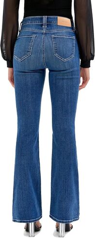 Cello Jeans Women's Mid Rise Slim Bootcut Jeans in Saudi Arabia