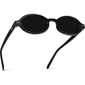 WearMe Pro WMP Eyewear – Women’s Oval Sunglasses: Slim Vintage-Inspired Frame, Small Fit, Everyday Fashion Style in Kuwait