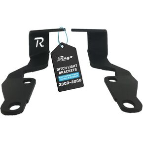 Ditch Light Brackets for 2000-2006 Toyota Tundra & Sequoia 1st Gen | Hood-Hinge Mounted Brackets for LED Pod Lights | Driver & Passenger Side Pair | Made in The USA | Rago Fabricatio in Saudi Arabia