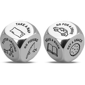 Retirement Gifts for Men Woman Retirement Dice Funny Decider Dice for Retired Women Men Best Retirement Gifts for Coworker Appreciation Gifts for Retired Teacher Nurse Coach Going Away Gift in Kuwait
